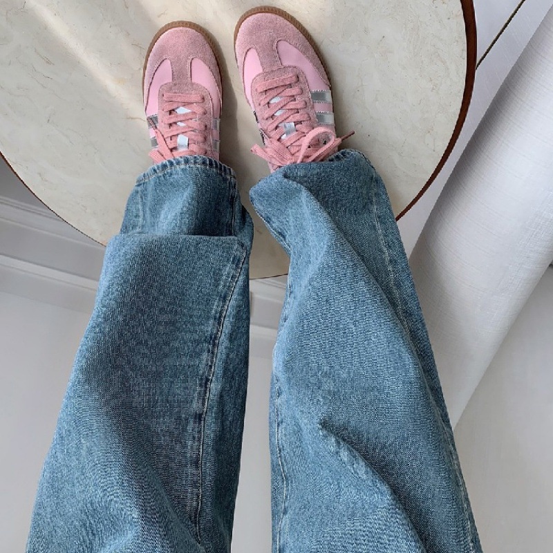 YAOLI  Giày Sneaker Đế Bằng Phong Cách retro Thời Trang Thường Ngày