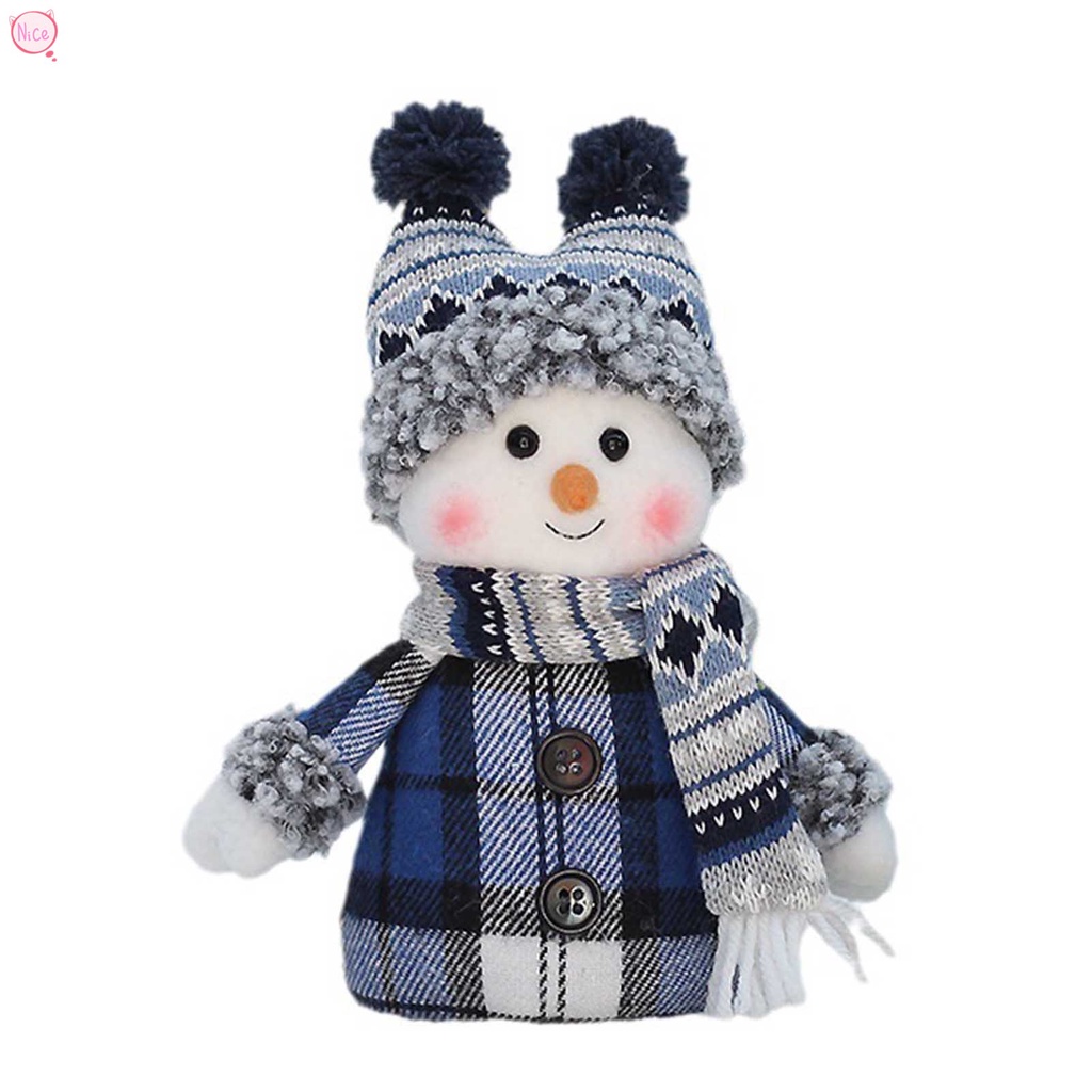 Kawaii Người Tuyết Nhồi Bông Mềm Mại Thoải Mái Thân Thiện Với Làn Da