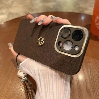 Ốp Điện Thoại Cứng Chống Rơi In Hình Gấu Nâu / Cà Phê / Mặt Trăng Bằng Kim Loại Cho iphone15 14 13 12 11 pro max 15 plus ix xsmax xr