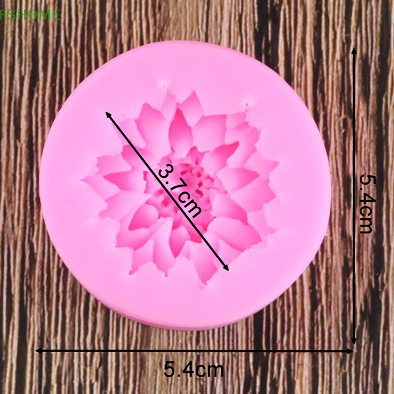 Khuôn silicone Hình Hoa Cúc Làm Bánh / Xà Phòng Fshn