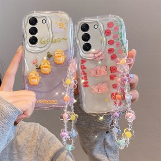 Ôp Điện Thoại Trong Suốt Họa Tiết Hoạt Hình 3d Dễ Thương Chống Sốc Cho samsung galaxy a02s m02s a025 f02s a03s Ốp