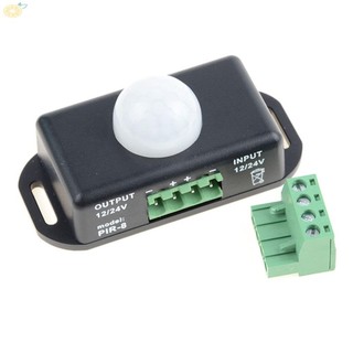 【VARSTR】PIR Sensor LED Motion Switch Body Infrared Sensing Controller DC 12-24V