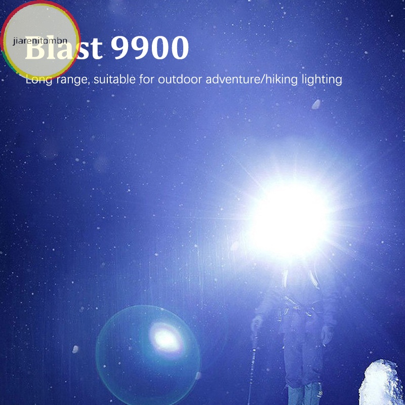 Jiarenitombn Đèn Pin Đội Đầu Câu Cá / Cắm Trại / Leo Núi Có Thể Sạc Lại vn