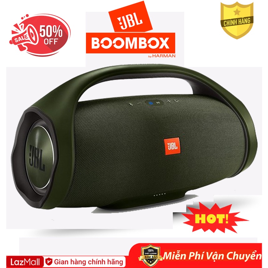Loa Bluetooth JBL Boombox2 - Loa Karaoke Công Suất Cực Lớn 60W - Bass Cực Mạnh, Chống Nước IPX7, Loa Nghe Nhạc
