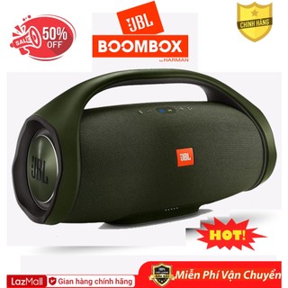 Loa bluetooth jbl boombox2 - loa karaoke công suất cực lớn 60w - bass cực mạnh, chống nước ipx7, loa nghe nhạc