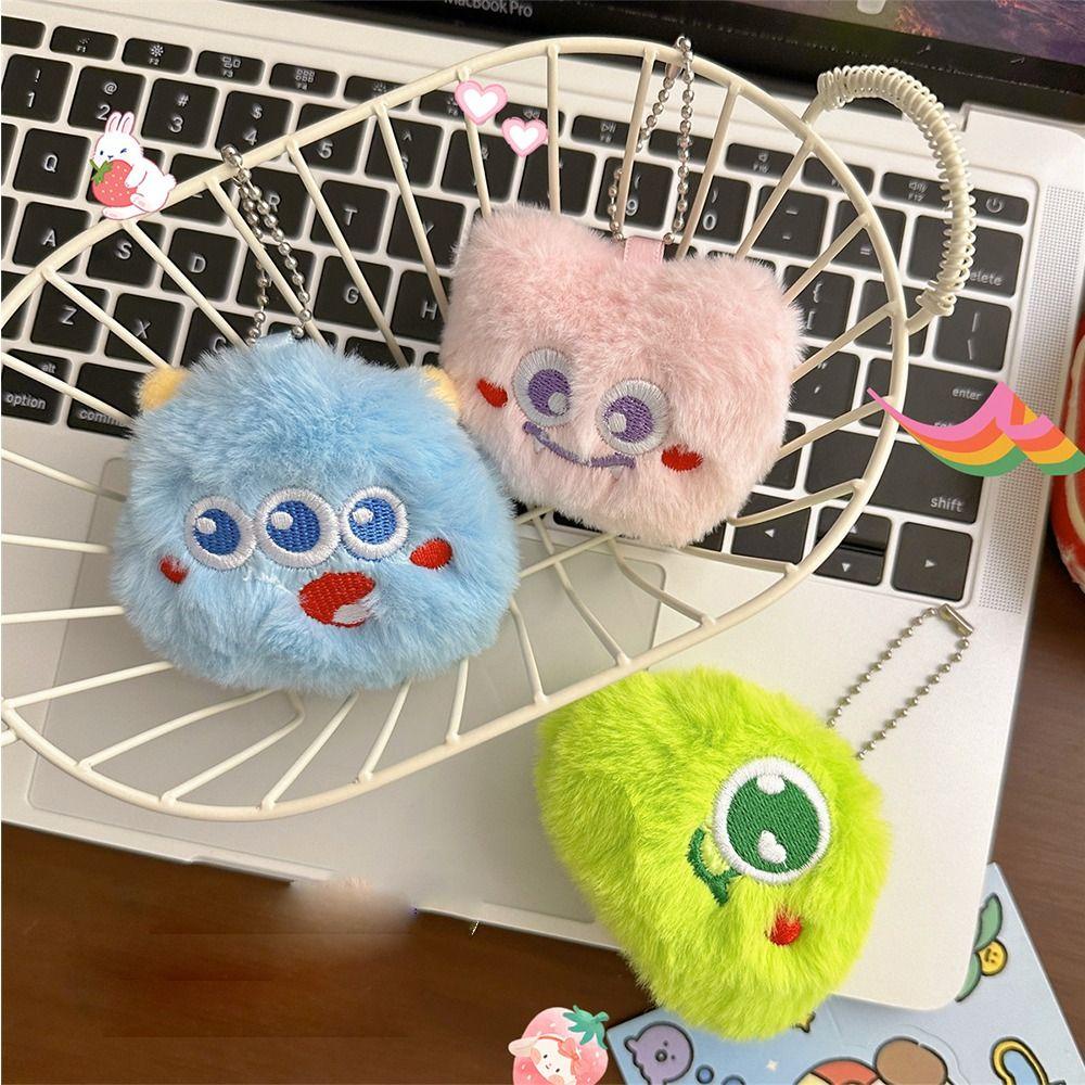 Shanhai Móc Khóa Búp Bê Hoạt Hình Nhồi Bông Phong Cách Hàn Quốc Đáng Yêu