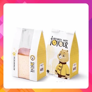 Túi bánh mì hoa cúc hình chú gấu