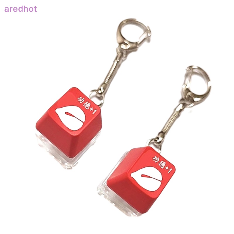 Aredhot merit + 1 Móc Khóa Vòng cổ Đèn led muyu deion Nút Bàn Phím Cơ Giảm Căng Thẳng Mới