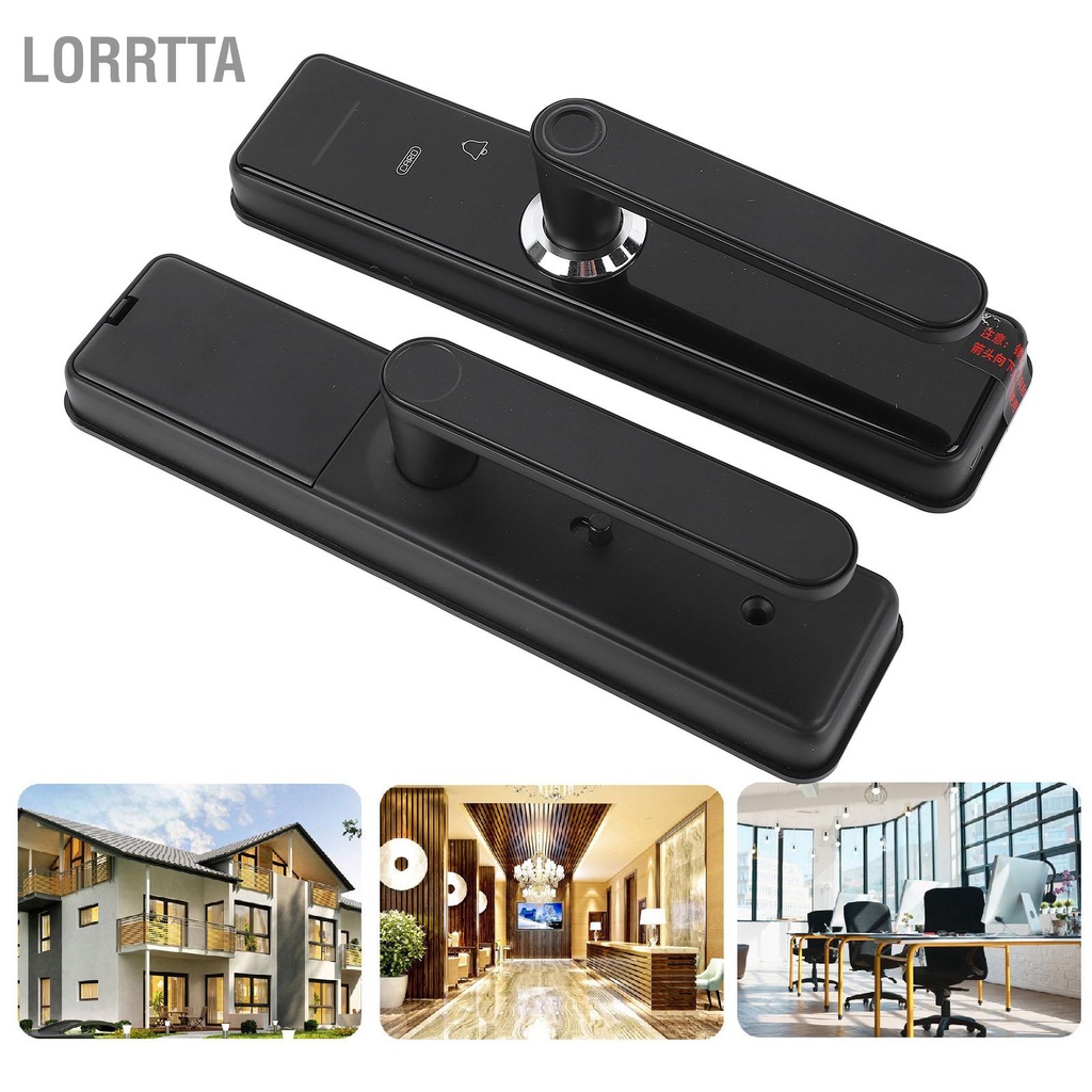 Lorrtta Khóa Cửa Vân Tay Phản Ứng Nhanh Màn Hình Cảm Kết Hợp Đa Năng Thông Minh Ra Vào Không Cần Chìa Cho Căn Hộ Văn Phòng