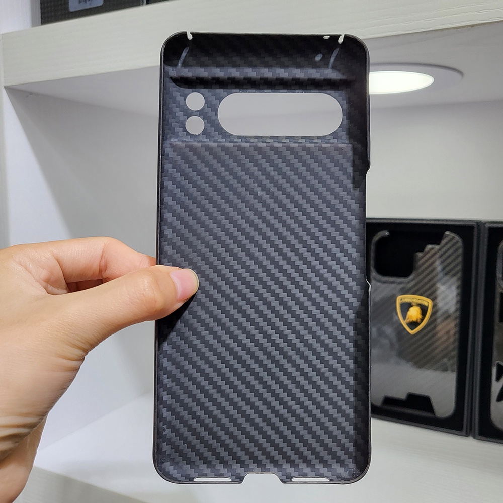 Bao Da Điện Thoại Sợi carbon Siêu Mỏng Cho google pixel 8pro pixel 8pro 5g Ốp