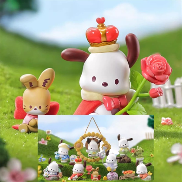 ★Đồ Chơi hgtoys hgtoys hgtoys★  [] Búp Bê miniso pochacco Hoa Và Thanh Thiếu Niên Bí Ẩn Trang Trí Quà Tặng Thời Thượng
