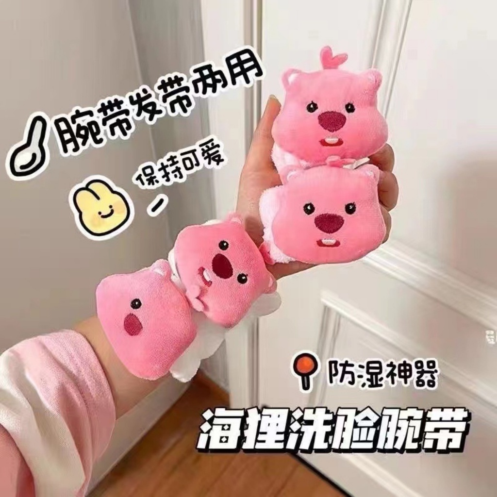 Kẹp Tóc Hình Búp Bê Hoạt Hình Nhồi Bông Phong Cách Hàn Quốc Ngọt Ngào Cho Nữ