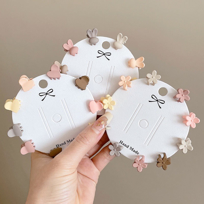 Set 10 / 19 Kẹp Tóc Hoạt Hình Xinh Xắn Cho Bé Gái