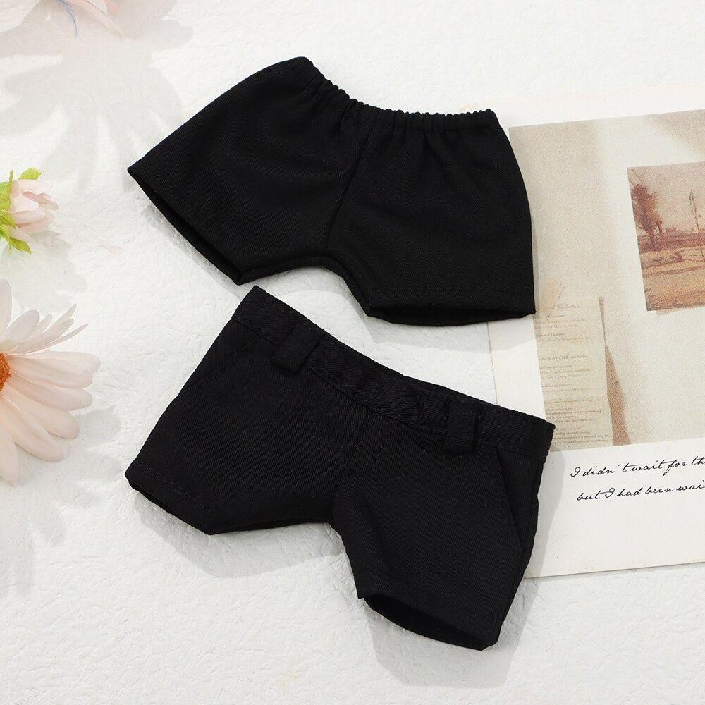 Quần Đùi Họa Tiết Sọc Caro 20cm Màu Trơn Thời Trang Chất Lượng Cao Cho Búp Bê 20cm