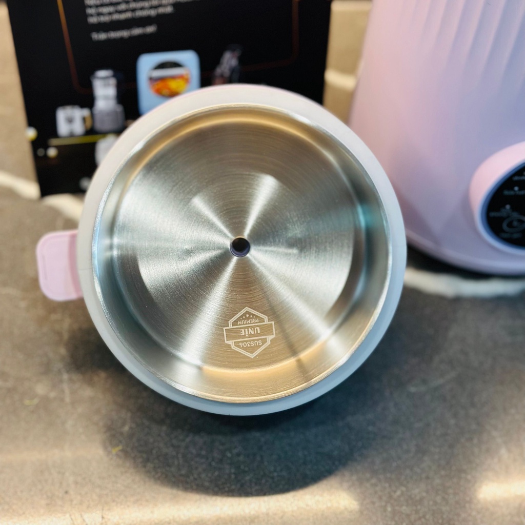 Máy làm sữa hạt Unie UMB10 Máy xay nấu sữa hạt mini công suất 800W dung tích 1000ml Bảo hành chính hãng 12 tháng