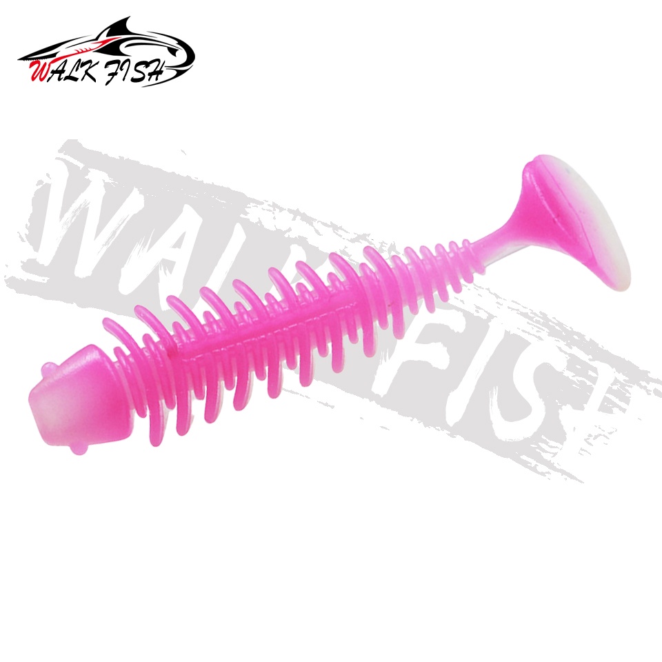 Set 10 Mồi Giả Mềm Thu Hút Câu Cá Hiệu Quả 37mm / 55mm 45mm 60mm