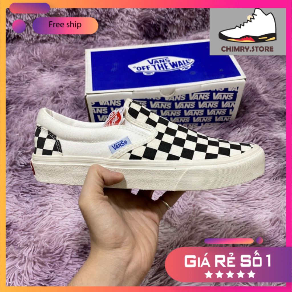 Giày vans vault caro hàng 1:1 chất lượng