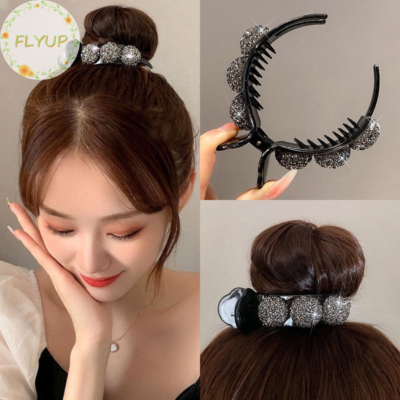 Kẹp Tóc Hình Nơ Đính Đá Thời Trang Cho Nữ vn