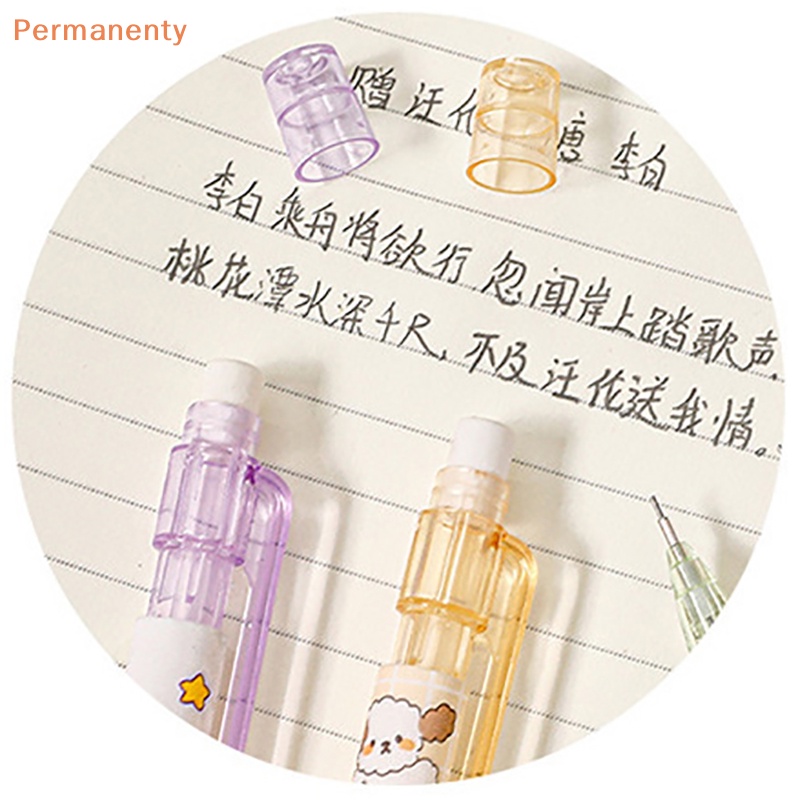 Bút Chì Dạng Nhấn Tự Động Hình Quả Đào Dễ Thương Sáng Tạo Không Mài Được Hoạt Động Cao Cấp