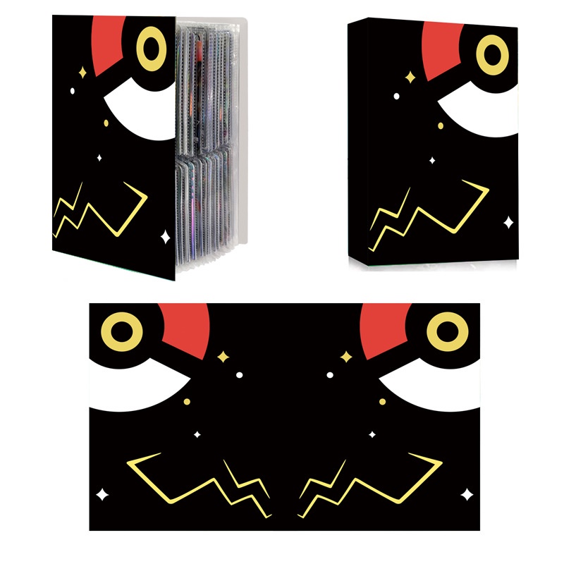 Album Đựng Thẻ Sưu Tầm Bốn Cổng In Hình Pokemon pokémon Cho Bé