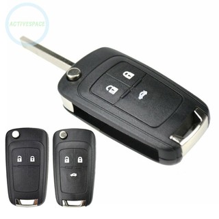 2-button/3-button car key shell remote control for Chevrolet for Cruze Spark Orlando Aveo
