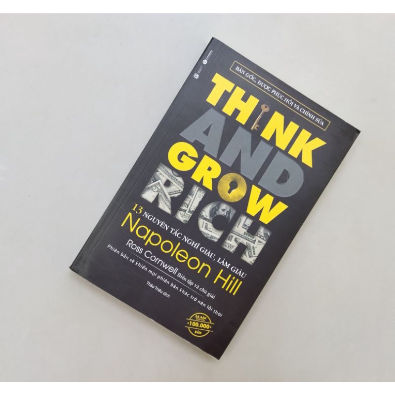 📖 GIẢM CUỐI THÁNG - 13 Nguyên Tắc Nghĩ Giàu, Làm Giàu - Think And Grow RICH