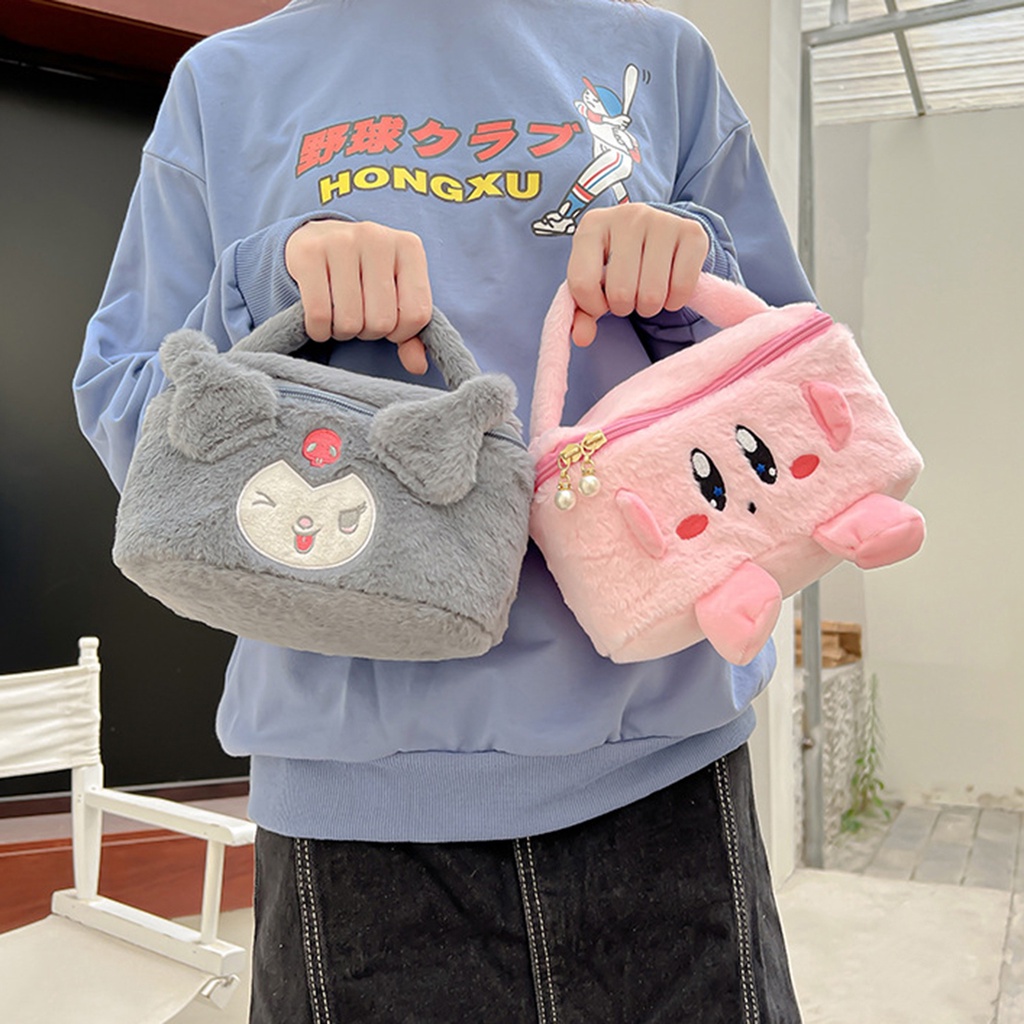 Sanrio Túi Đựng Mỹ Phẩm Hình Kuromi cinnamoroll Dễ Thương