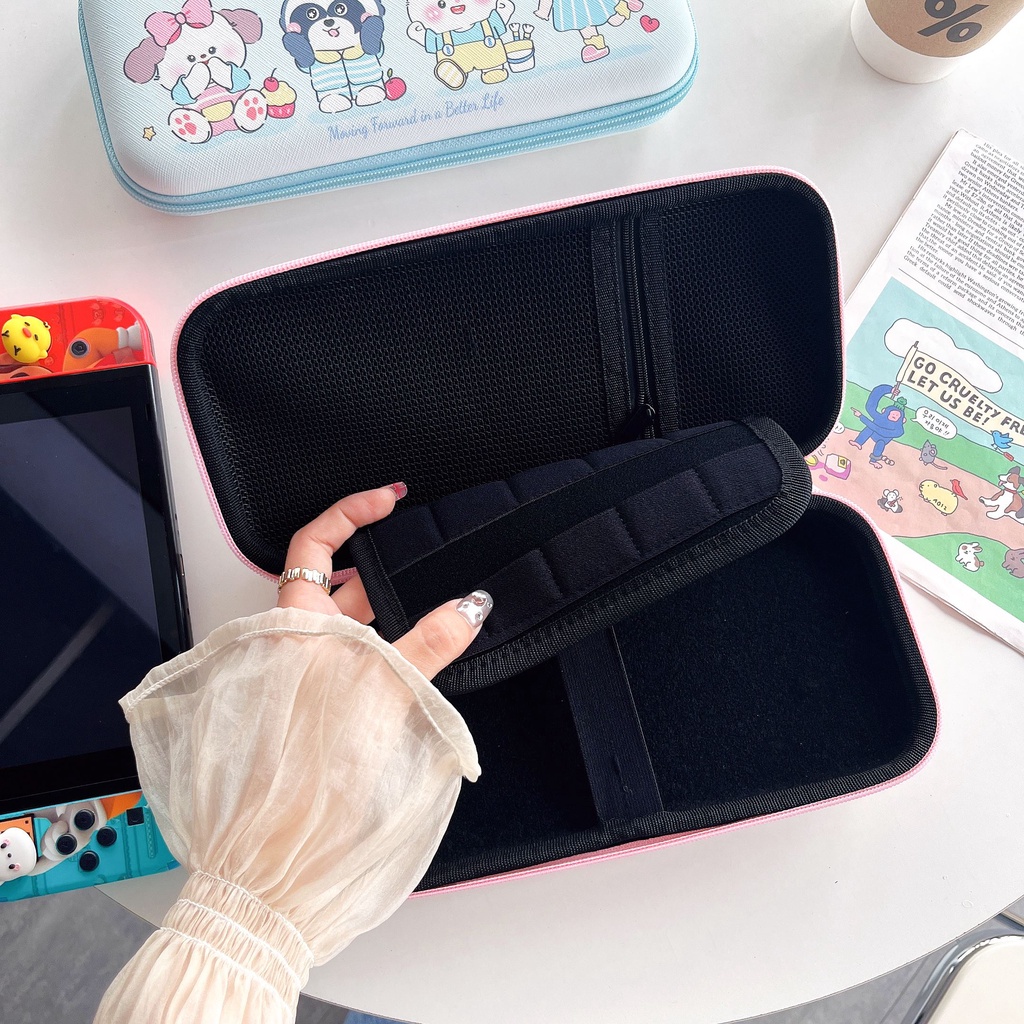 Hoạt Hình Túi Đựng Máy Chơi Game nintendo switch Họa Tiết kuromi Xinh Xắn