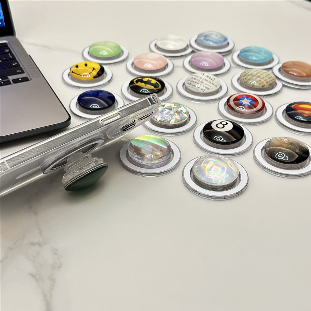 Dễ Thương Giá Đỡ Điện Thoại Có Nam Châm Điều Chỉnh Được Hình Bóng Bàn