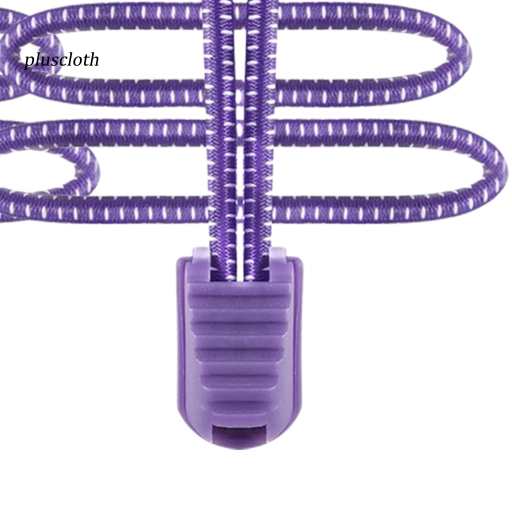 1 Cặp Dây Buộc Giày Co Giãn Chống Trượt Có Thể Điều Chỉnh Tiện Lợi