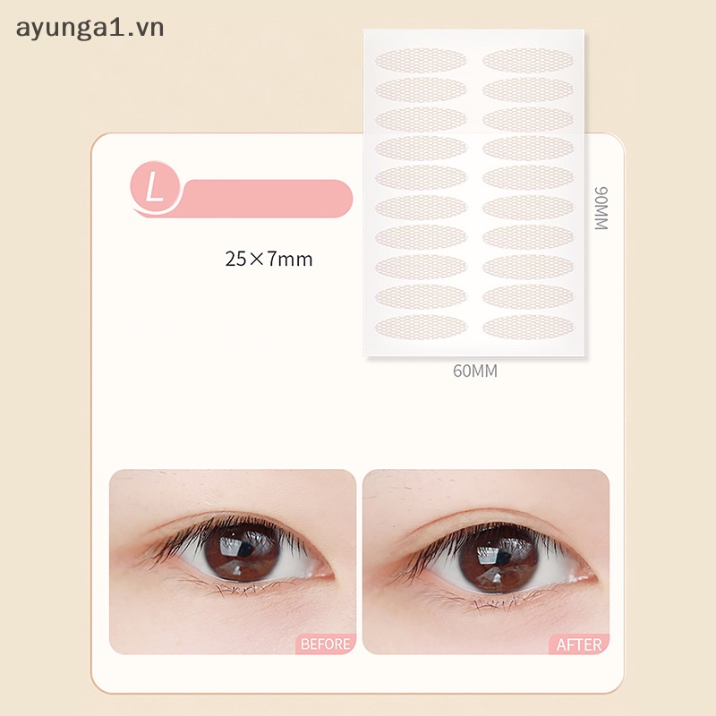 Hộp 120 Miếng Dán Kích Mí Vô Hình Tiện Dụng