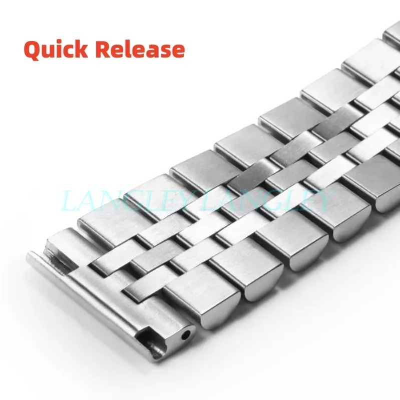 Dây Đeo Thay Thế Bằng Thép Không Gỉ 18 19 20 21 22 24mm Cho Đồng Hồ seiko skx007 skx009