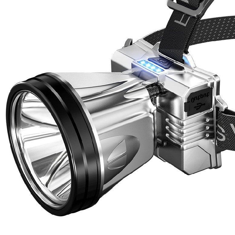 Super Bright Rechargeable High Power LED Headlamp Outdoor Waterproof Camping