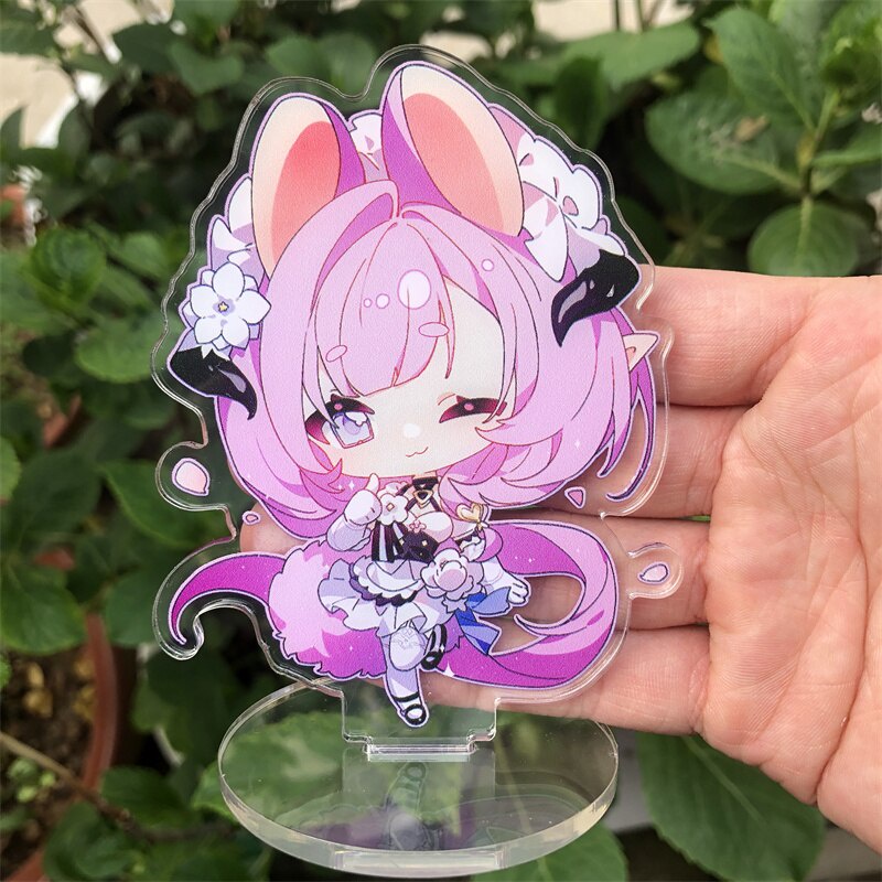 Mô hình Standee Honkai Impact 3 Elysia tượng acrylic anime chibi mô hình trưng bày Anime Manga Nhật Bản