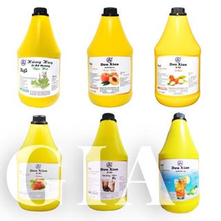 Siro Douxian bình tròn can 2.5kg