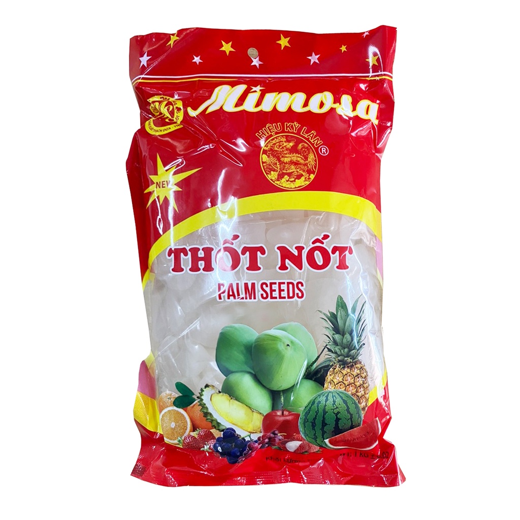 Thốt nốt hiệu Kỳ Lân Mimosa bịch 1kg
