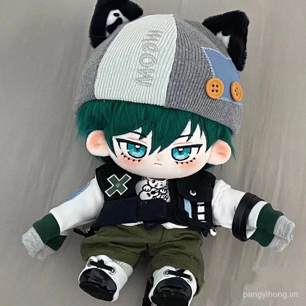 Itoshi Búp Bê Nhồi Bông cotton 20cm Hình Mèo rin Làm Quà Tặng Sinh Nhật Cho Bạn Gái xgzh