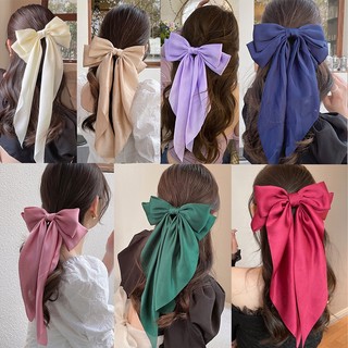 Kẹp tóc hình nơ lớn phong cách hàn quốc cho nữ
