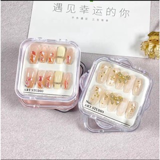 Hộp vuông đựng nailbox cao cấp hộp nailbox làm móng úp