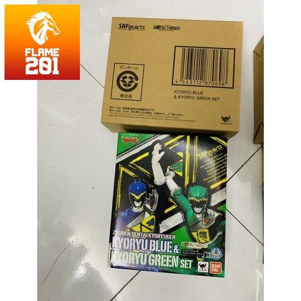 TPHCM TPHCM Đồ chơi siêu nhân Mô hình SHF KYORYUGER FULLSET tặng kèm xe