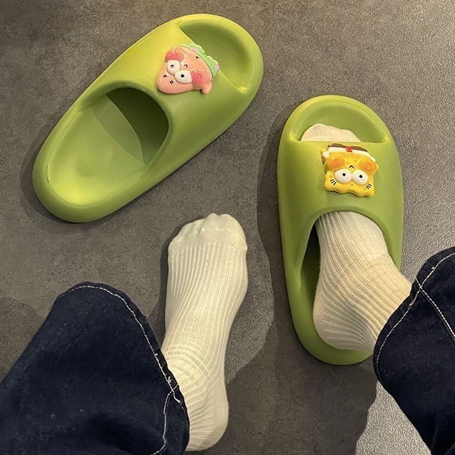 Dép Thời Trang Đơn Giản Cho Nữ dép bánh mì Chống trượt Thoải mái Thoáng khí