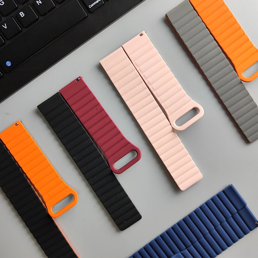 Dây Đeo Silicon Từ Tính Mềm Cho Đồng Hồ huawei gt 4 41mm 46mm gt 4 41mm 46mm