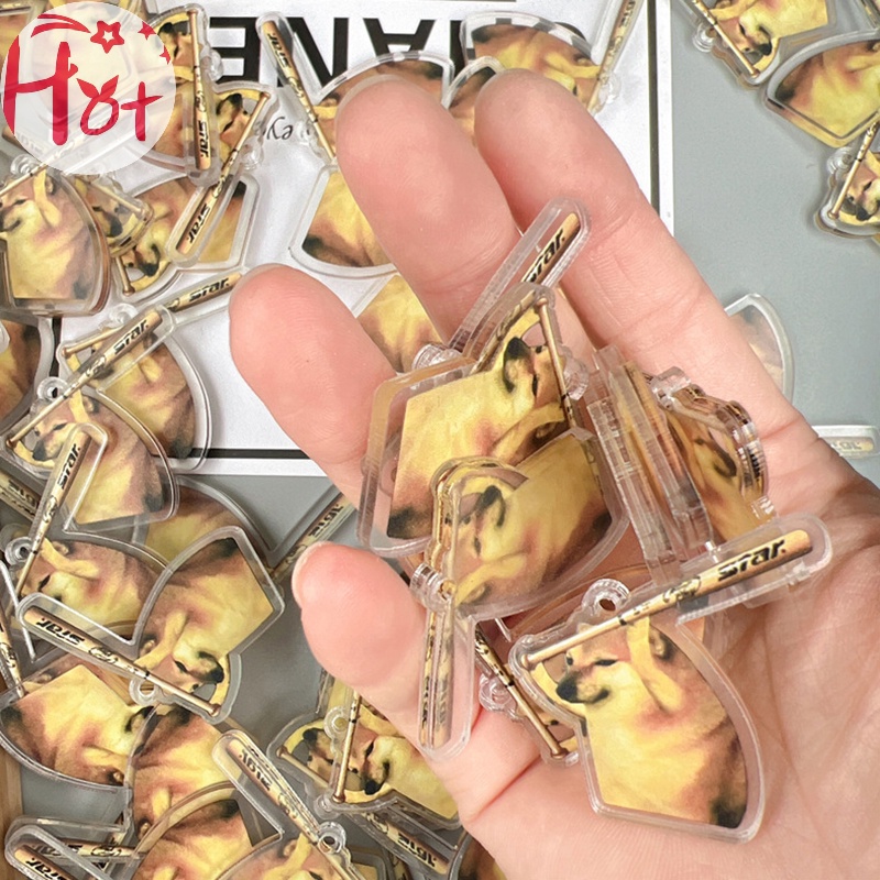 Jr Móc Khóa Hình Chú Chó shiba inu confusing Sáng Tạo Dễ Thương vn