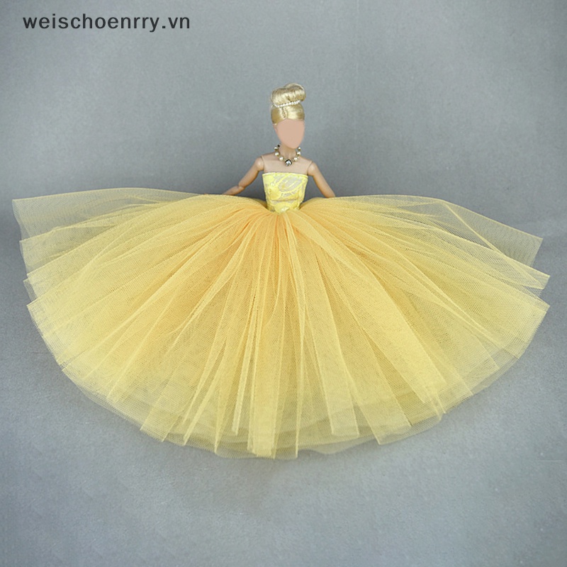 Váy Cưới Cho Búp Bê 11.5 inch 30cm Thủ Công Xinh Xắn vn