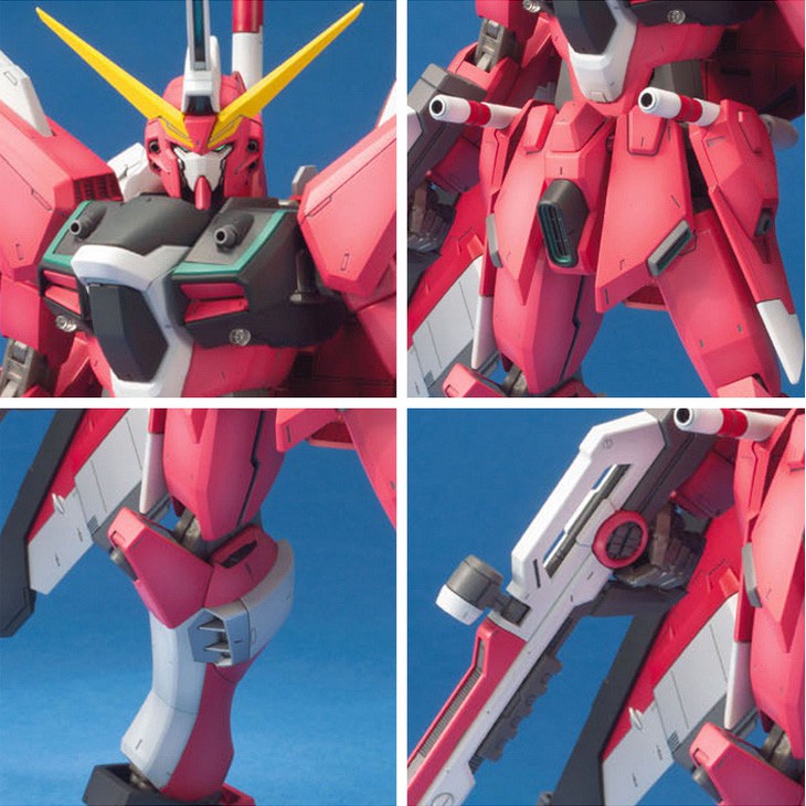 Mô hình lắp ráp MG ZGMF-X19A Infinite Justice Gundam 1/100 Bandai 4573102630414 sập sàn