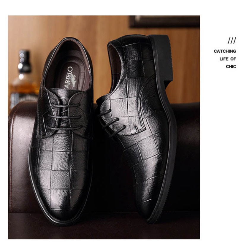 Nam Nữ Giày Da Oxford Thời Trang Công Sở Cho Nam