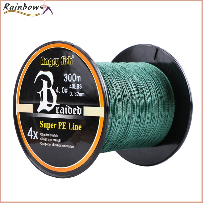 Cuộn Dây Câu Cá 4 Màu 300m / 328yds