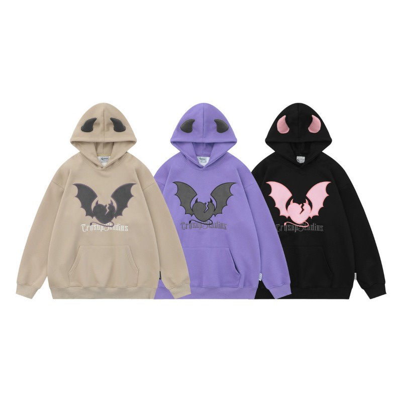 Áo Hoodie Có Thêu Hình Thời Trang Phong Cách Cho Nam / Nữ