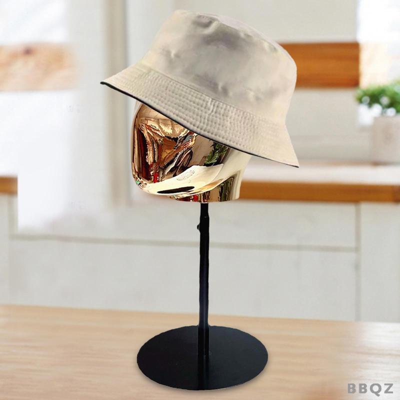 Đầu Ma Nơ Canh Kim Loại 40cm - 53cm Trưng Bày Mũ Đa Năng