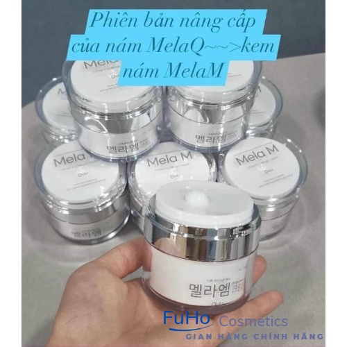 Kem Mờ Nám Tàn Nhang Mela M Hàn Quốc Hộp 50g, Làm Mờ Nám Tàn Nhang, Giúp Trắng Da Và Ngăn Ngừa Lão Hoá Fuhocometics
